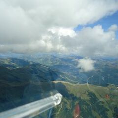Flugwegposition um 12:04:05: Aufgenommen in der Nähe von Gemeinde Bramberg am Wildkogel, Österreich in 2578 Meter